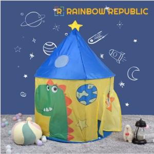 레인보우리퍼블릭 어린이 영유아 유아텐트 우주선 공룡 아기텐트