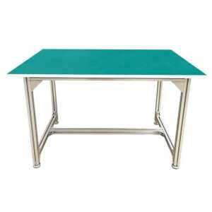 정전기 방지 테이블 작업대 제전 검사 포장 프로파일 조립 이동식 검사대