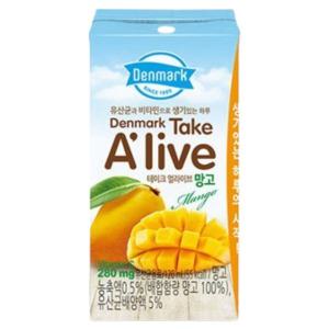 덴마크 테이크 얼라이브 망고 120ml x 48개