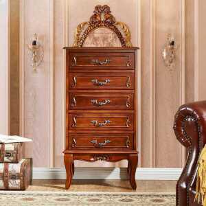 엔틱5단서랍장 원목 엔틱 서랍장 수납장 레트로 900