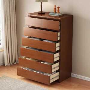 원목5단서랍장 원목 소나무 드레스룸 안방 수납장 800