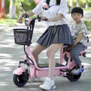 여성 전기자전거 여학생 통학용 접이식 미니 10A 12A