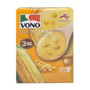 보노 옥수수알 그대로 콘스프 63g 6개