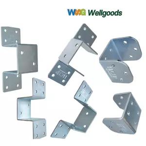 웰굿즈 사각파이프조인트 U형 E형 A형 스틸25X25 사이즈