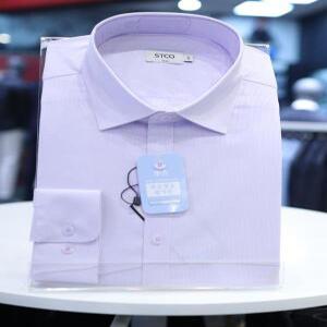 STCO 세이브존04 SS 쿨맥스 도비 핀 셔츠 1DS25109