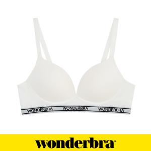 [Wonderbra]원더브라  스포츠 아웃밴드 노와이어 브라 화이트 WBWBR4M24A