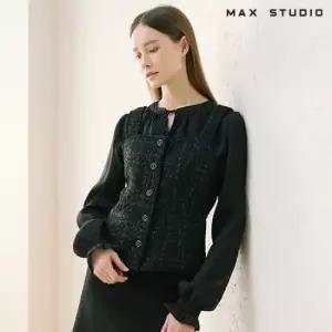 막스스튜디오 팬시 컬렉션 트위드 뷔스티에