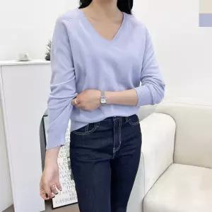 니트티 신상 모임 여성니트 나그랑 여자니트티 봄 롱