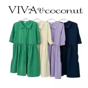 시어서커 벨티드 원피스 PNE2OP04HN6