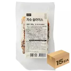 1박스) 모노 냉동 차슈 슬라이스 300g x 15개입