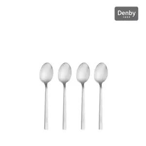 [갤러리아] 커트러리 티스푼 세트[4P] (리니어 무광 실버 / 스파이스 유광 실버)