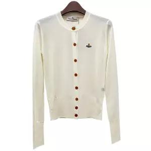 [명품] 25SS BEA 베아 자수 로고 가디건 크림 1803002P Y001A A408