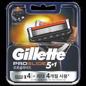 질레트)프로글라이드플렉스볼면도날(4개입)