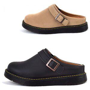 [LKFNC]남성 버클 통굽 블로퍼 슬리퍼 뮬 HD-사바나