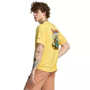 남성 레터링 래쉬가드 반팔 수영복 티셔츠_F