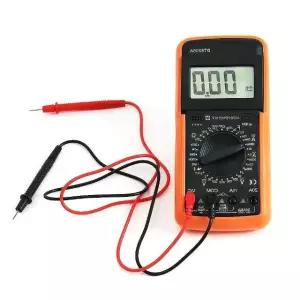 누전 전기 테스터기 DT9205A 건전지 AC 검침 전압측정 (WFHS21J)