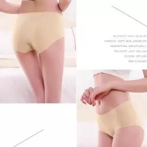 엑셀런트 노라인 심리스 누디 여성팬티 1매입 ES230125 W65-P