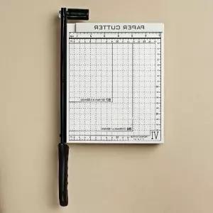 고품질 문서 재단기 A5 고무발판 커터 사진 명함 미끄럼방지 고무발판 (WFHN9YX)