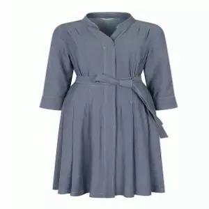 [더아이잗]더아이잗 백 밴딩     플리츠   원피스_K IN4A0OP03