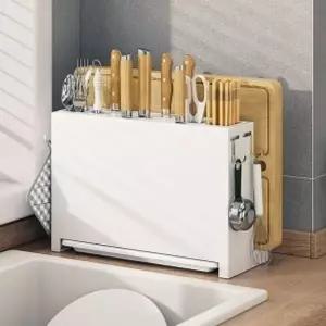 앤키친도마칼꽂이수저통수저꽂이칼도마거치대 (WFHGADD)