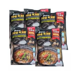 장순필 가마솥 육개장 육개탕 600g 5봉