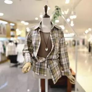 [멜로디가든]M25F8B115_하트나시체크셔츠