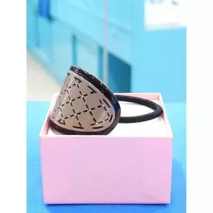 [로뎀쥬얼리]로뎀 세이브존05 프랑스 타원 투톤 헤어끈(브라운)0 RRDC24020114 (2