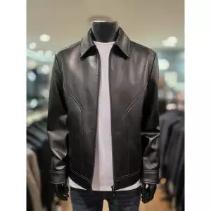 [바쏘옴므] 25년 블랙 램스 레더 양가죽 자켓 [P003684011]