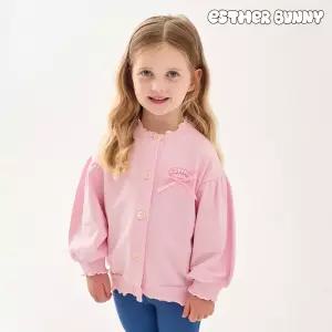 [에스더버니리틀] 리본포인트인터록가디건