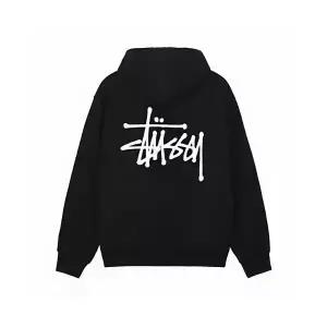 스투시 베이직 후드 집업 Stussy Basic Zip Hoodie 남녀공용 커플후드집업 선물포장 아우터