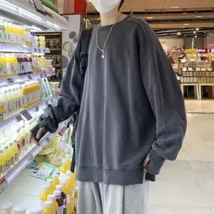 남자티 맨투맨 남자라운드티 남성 긴팔티 20대 30대 (WEE5445)