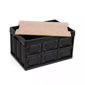 캠핑수납박스 56l 캠핑 폴딩박스 캠핑박스 트렁크 보관함 멀티 수납