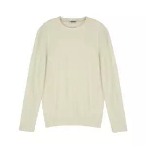 [레노마 옴므]레노마 베이직 간절기 니트 아이보리 RNGPKT01A