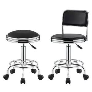 높이조절 병원 원형 카운터 회전의자 이동식 보조체어 스툴