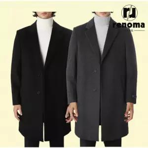 [백화점 정품] 레노마 FW 부드러운촉감 2종택일 모혼방캐시미어 다크그레이 코트 DIBH912ADG