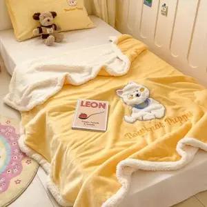 [리진] 루루 양털극세사 겨울이불 싱글 (150X200cm)