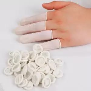 라텍스 장갑 작업용 손가락 골무 500g 고무 작업장갑 손가락장갑 작업용반장갑 손가락골무