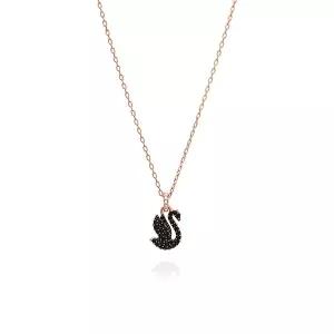 [브랜드 주얼리   패션액세서리] Iconic Swan 블랙 목걸이 XXS 5678046