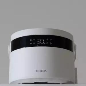 고요아 4L 대용량 스텐 가열식 가습기 올스텐 신생아 아기 가습기 화이트