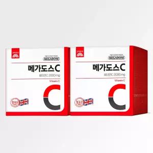 고려은단 메가도스C 비타민C 2000mg X 100포 (200g), 2개
