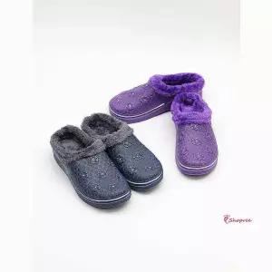 여성주방슬리퍼겨울 여자 할머니 어르신 따뜻한 방한 발편한 성인 털어른 시니어efg663