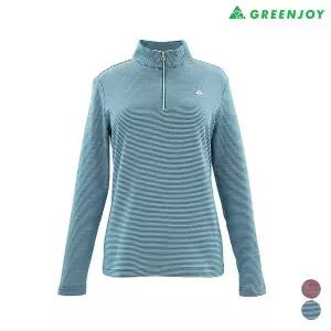 [아웃도어스/그린조이]여성 ST 반지퍼 티셔츠