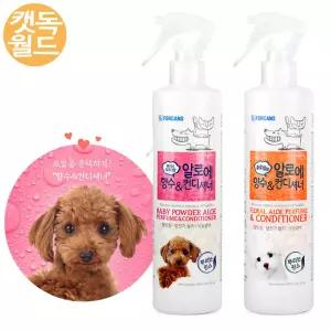 포비스 알로에 뿌리는 컨디셔너 300ml 강아지향수 천연성분 은은한향기 정전기방지 피부보호 모발윤기 피모보습 털엉킴방지