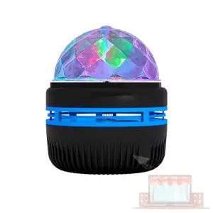 USB 리모컨 사운드인식 미러볼 조명 가정용미러볼