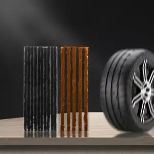 실용적 펑크 수리 킷 자동차 타이어 휴대용 지렁이 키트 3mm 폭 50개입 S-610