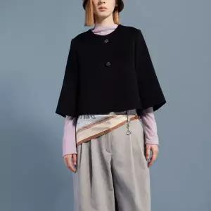 [롯데백화점]DEWL 스칼럽라인 핸드메이드 자켓  D254MSF558