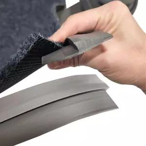 출입구 매트 밀림방지 고무테두리마감 셀프시공 엣지 1m 7mm 그레이 깔끔 마무리