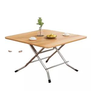 보조 접이식 마당 정원 식탁 테이블 간편 야외 우드 간이