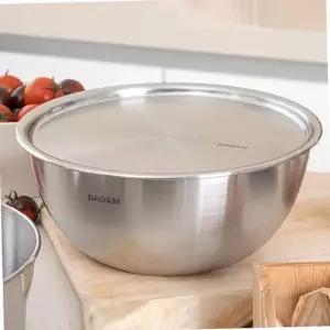 퀸센스 스텐 믹싱볼 뚜껑 샐러드볼 과일 야채 보울 6P