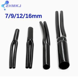 Y분배기 튜브 슬리브 스피커 호환 오디오 케이블 와이어 HiFi 바지 PVC 절연 보호 커버 791216mm